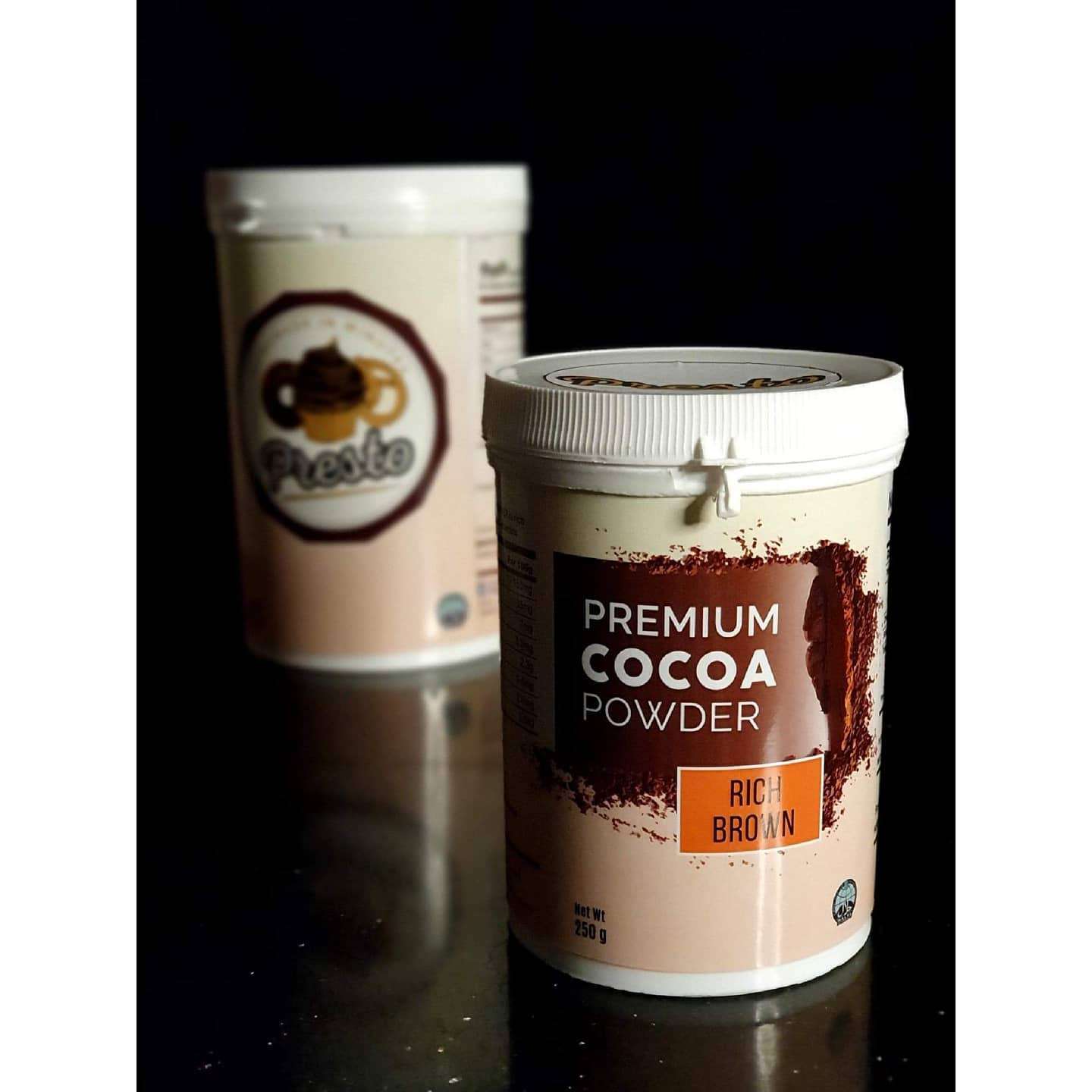 Presto cocoa powder rich brown