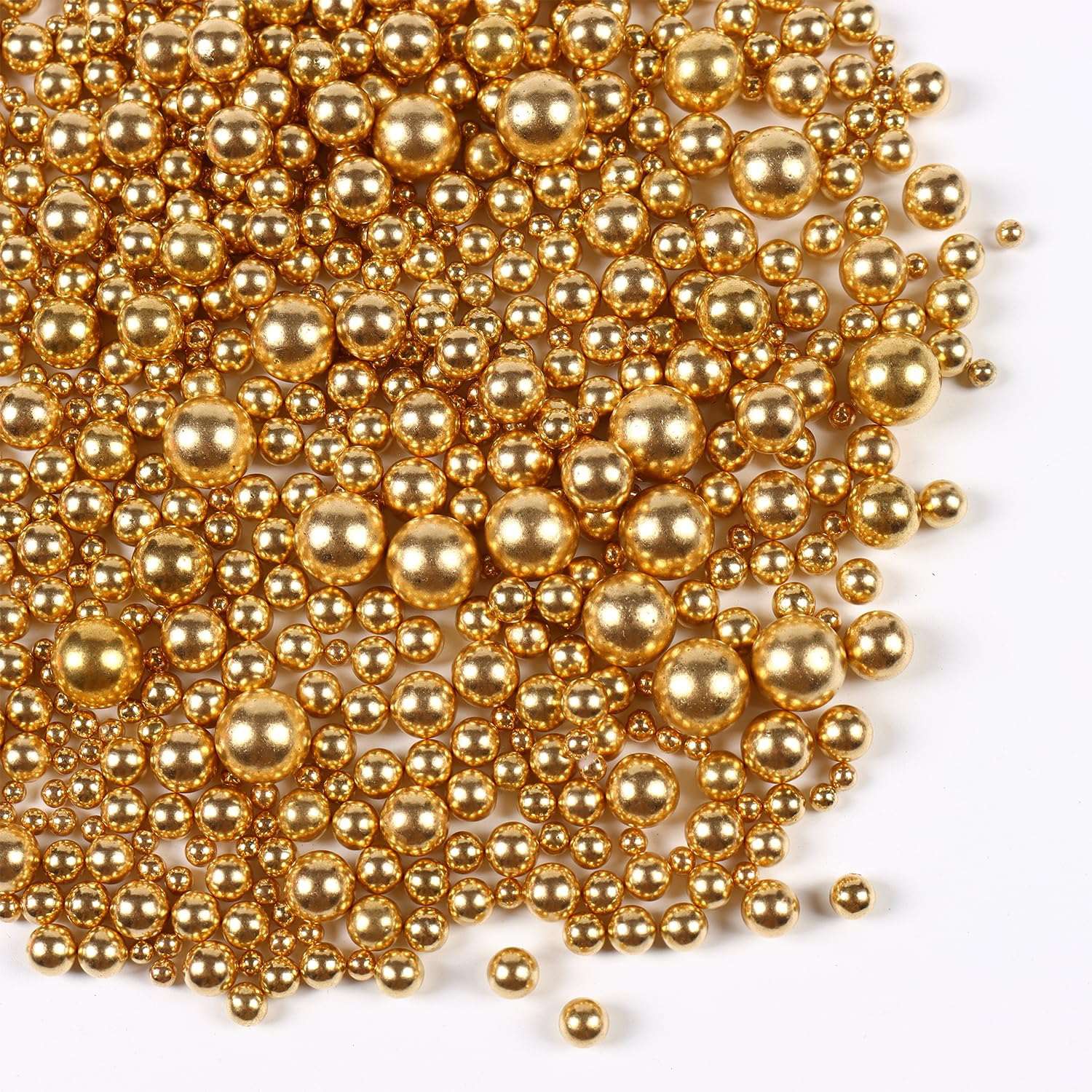Mix pearl metallic gold sprinkles