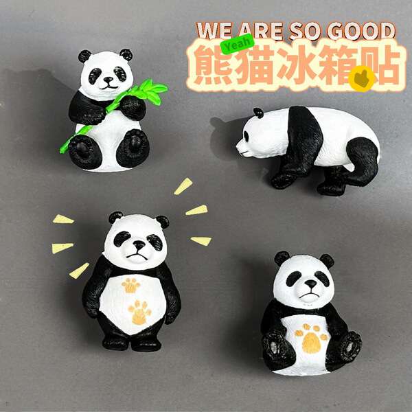 Panda big mini Dashboard Magnet