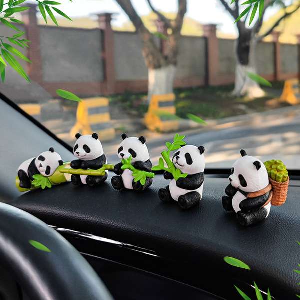 Panda big mini Dashboard Magnet