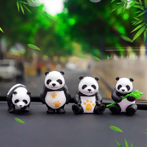 Panda big mini Dashboard Magnet