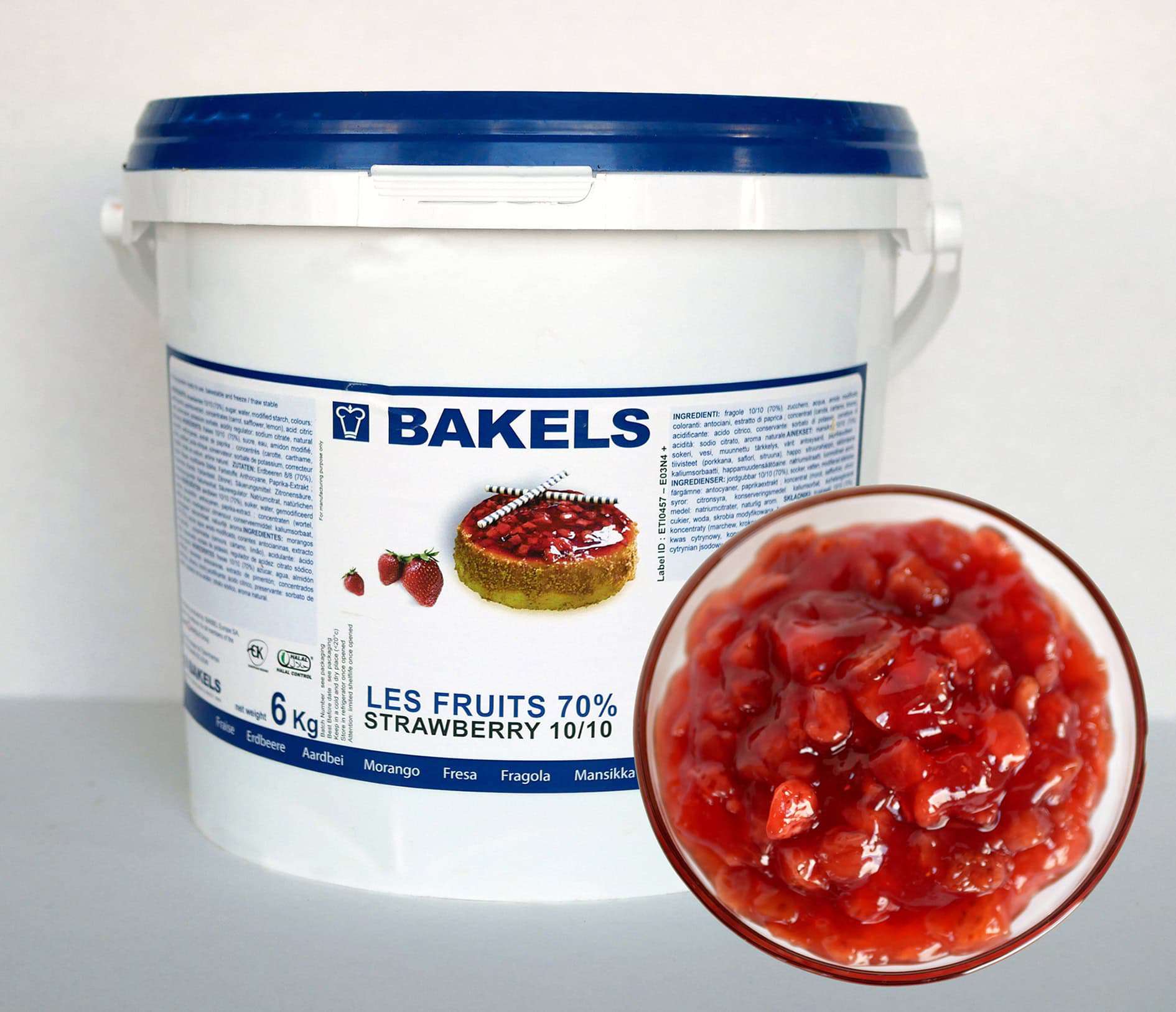 Bakels Strawberry fruit Filling