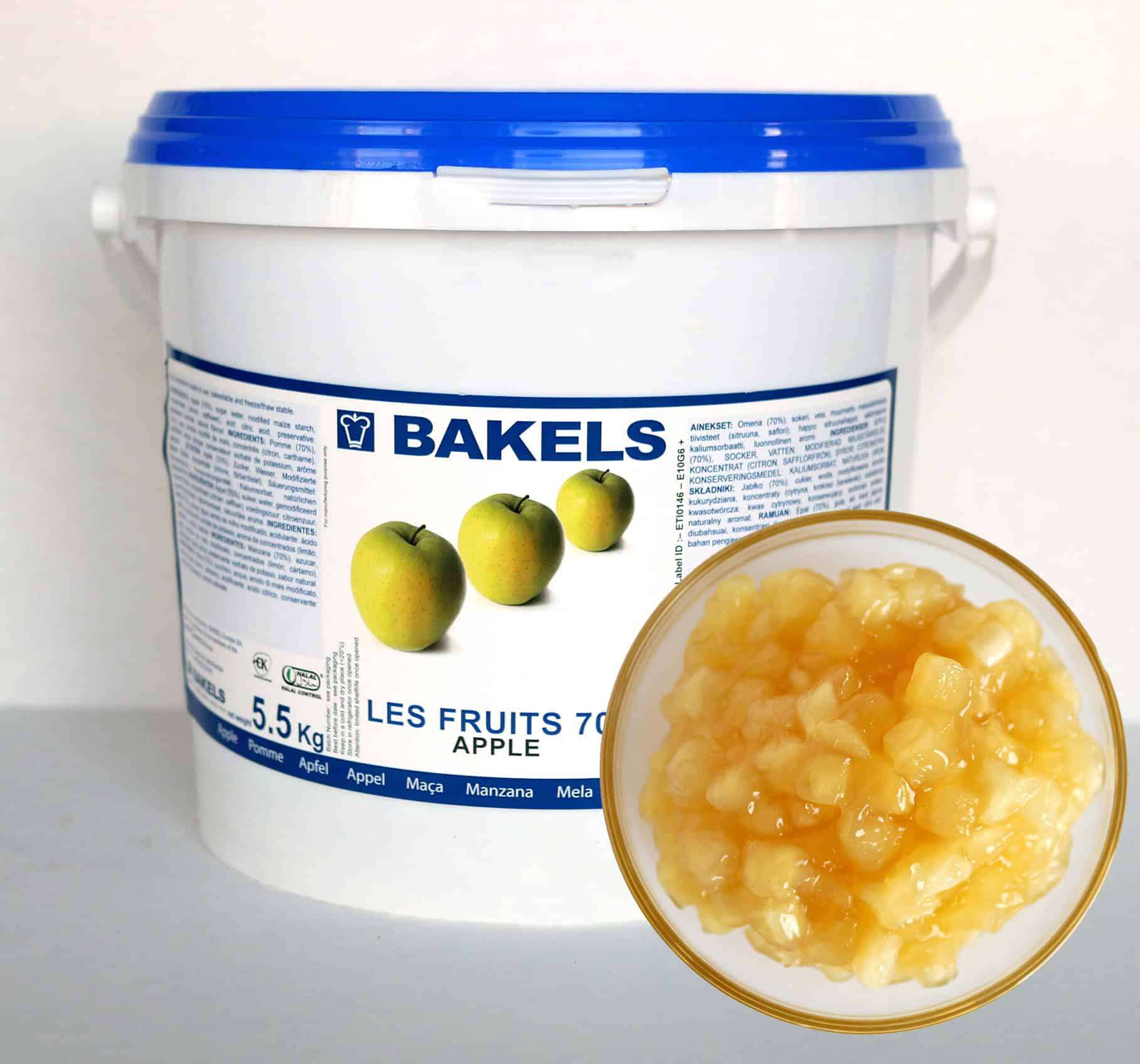 Bakels Apple Fruit filling 2KG