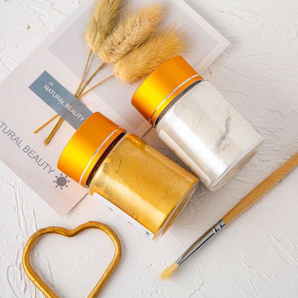 Edible Glitter golden dust color   mini