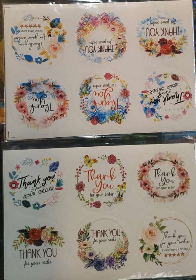 Thank you sticker 1pack