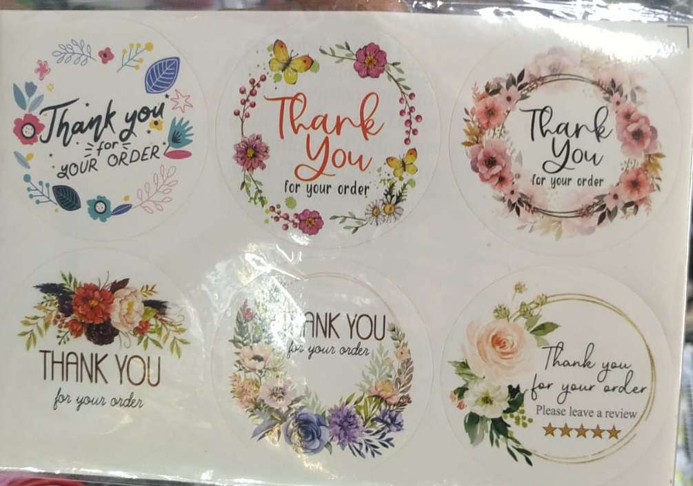 Thank you sticker 1pack