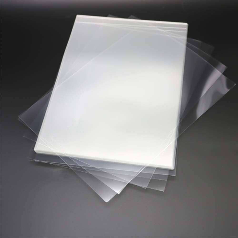 Chocolate transparent sheet