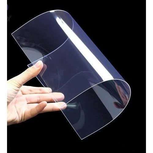 Chocolate transparent sheet