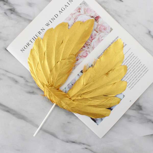 Angel Wings cake topper