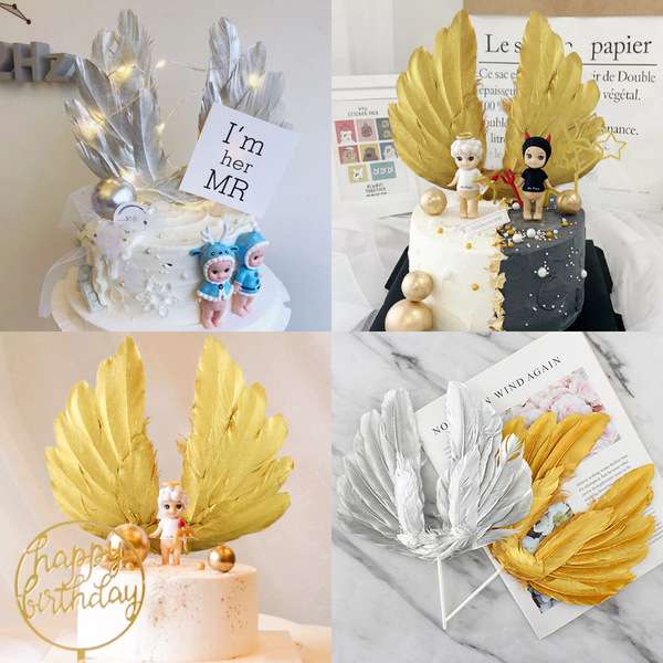 Angel Wings cake topper