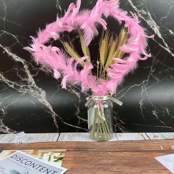 Feather with light topper