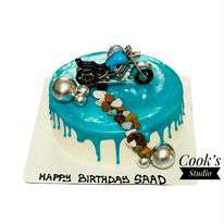 Motorbike toy & cake topper