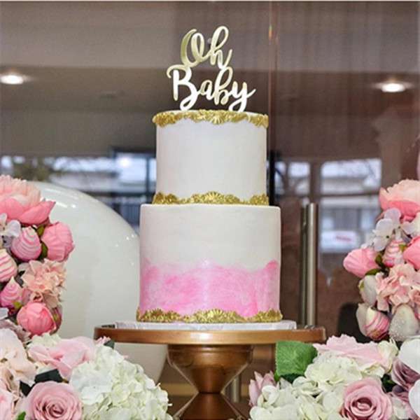 Oh baby Topper for cake
