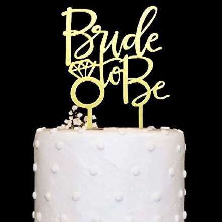 Bride To Be topper