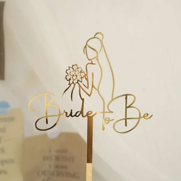 Bride To Be topper