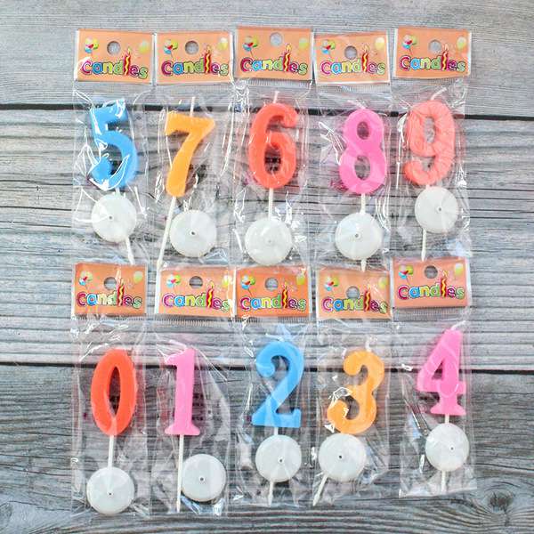 Age candle multi color