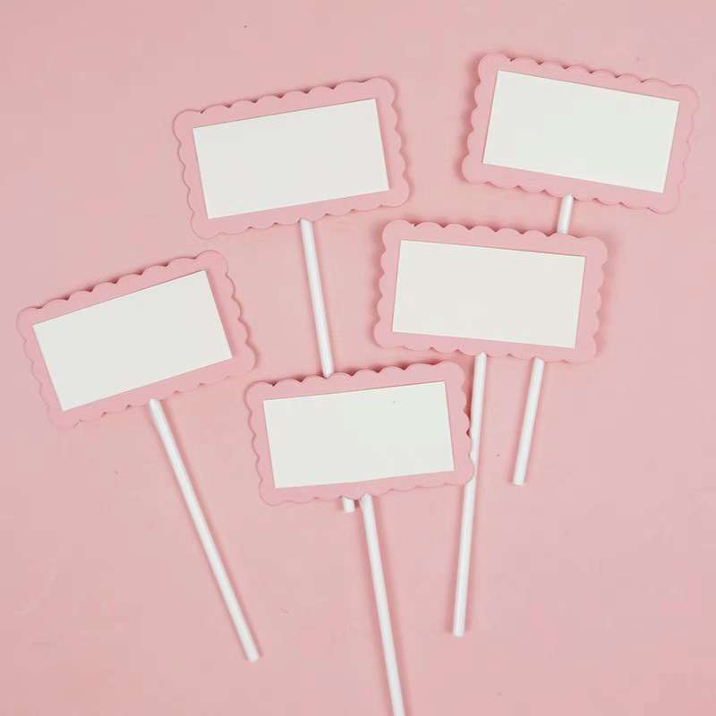 Happy Birthday cartridge paper topper