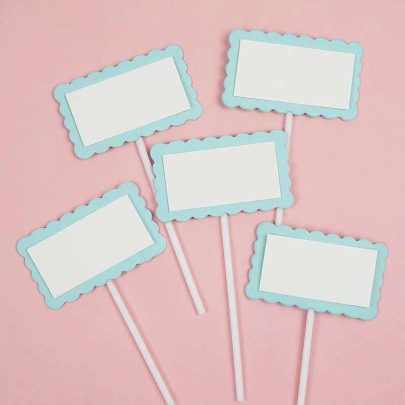 Happy Birthday cartridge paper topper