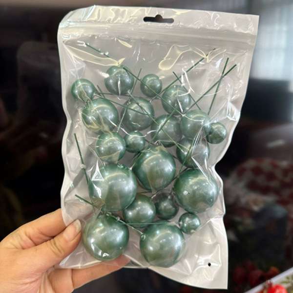 Pearled Glossy ball 20p pack