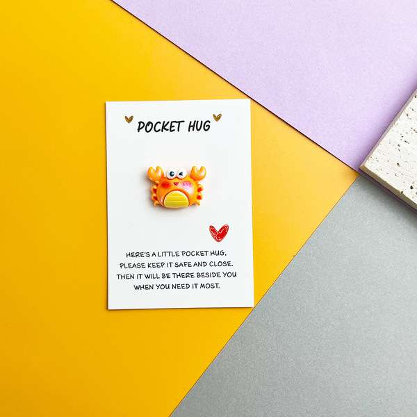 Pocket Hug Greeting Cards