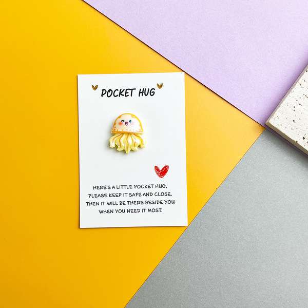 Pocket Hug Greeting Cards