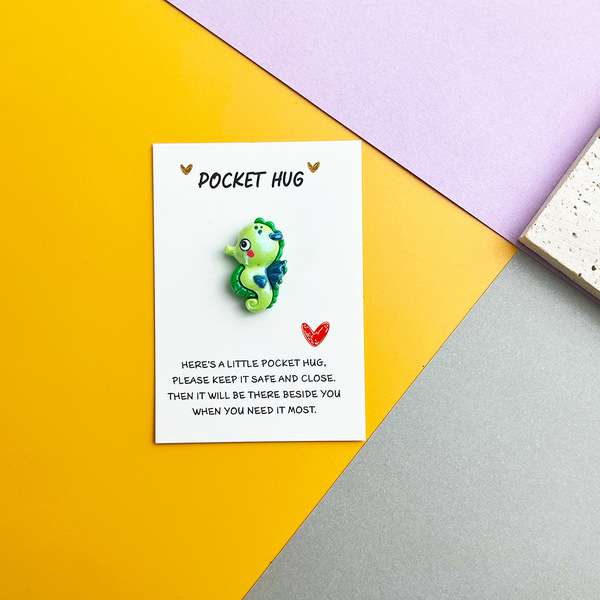 Pocket Hug Greeting Cards