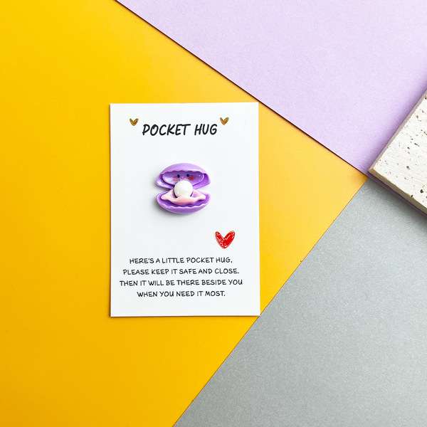 Pocket Hug Greeting Cards