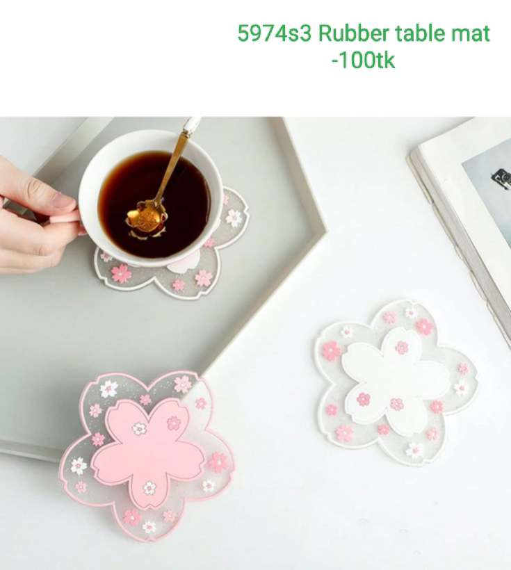 Rubber table mat