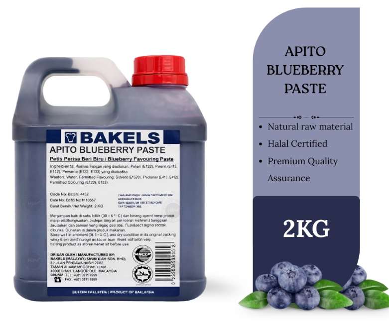 Bakels Blueberry Paste 100gm