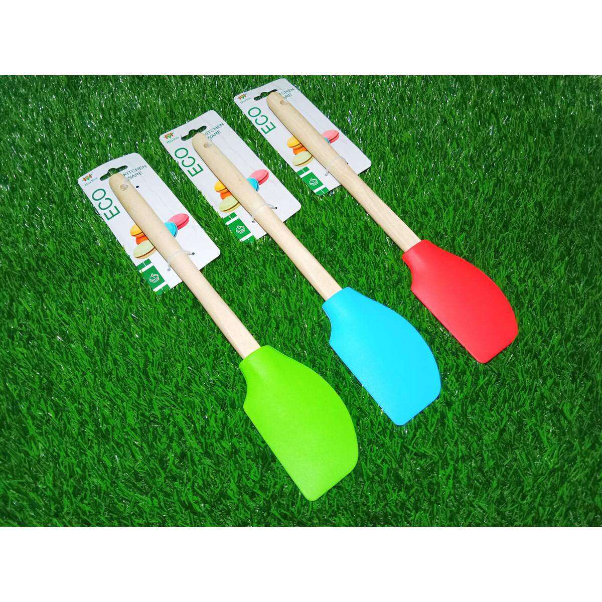 Wooden silicone spatula Ns