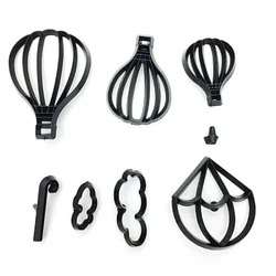 Hot air ballon fondant cutter 8p
