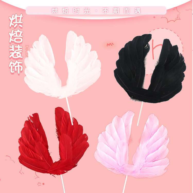Angel Wings cake topper