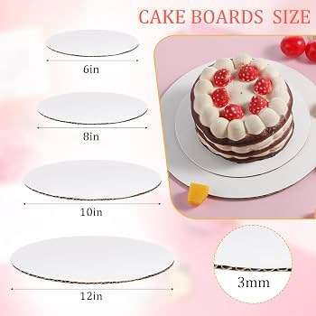 Round white Board 8 t