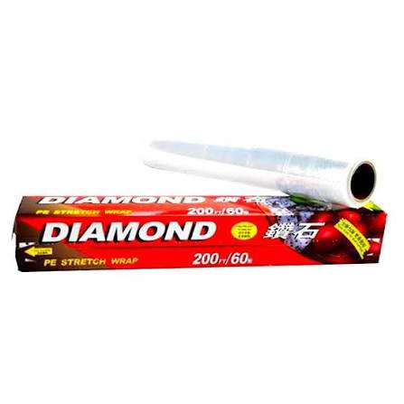 Diamond wrapping fruit roll