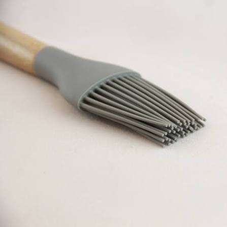 Wooden silicone brush ns