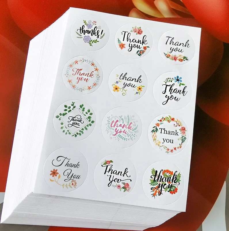 Thank you sticker 1pack