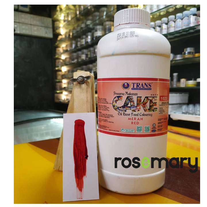 Trans Bright Red Color