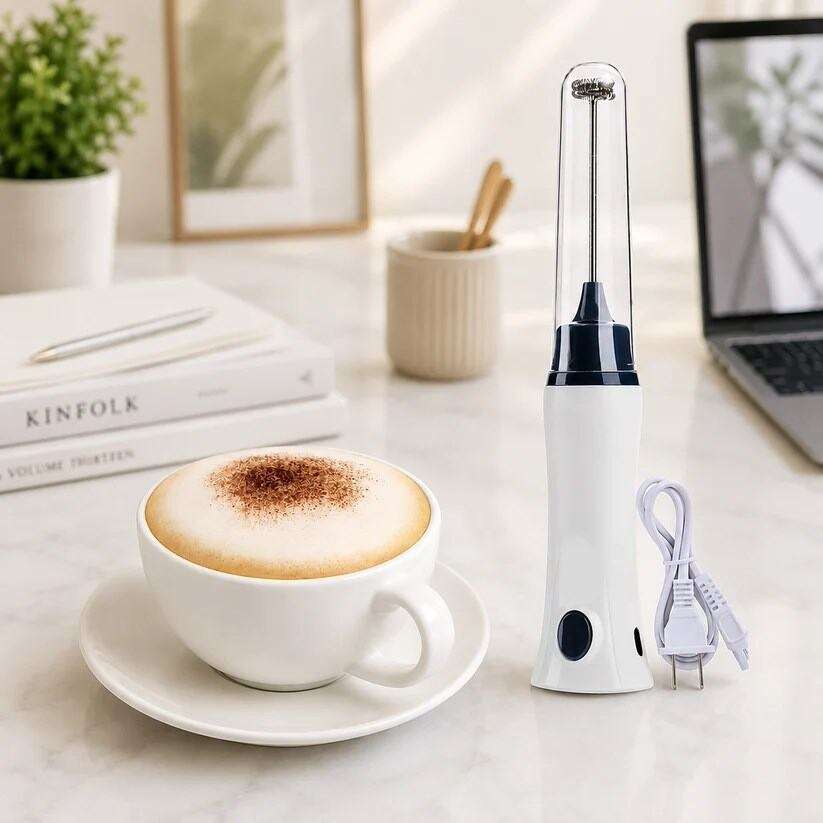 Heavy duty coffee mixer foamer