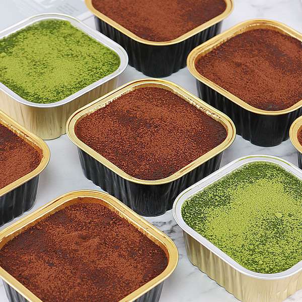 Lava cake box Foil tin 150ml