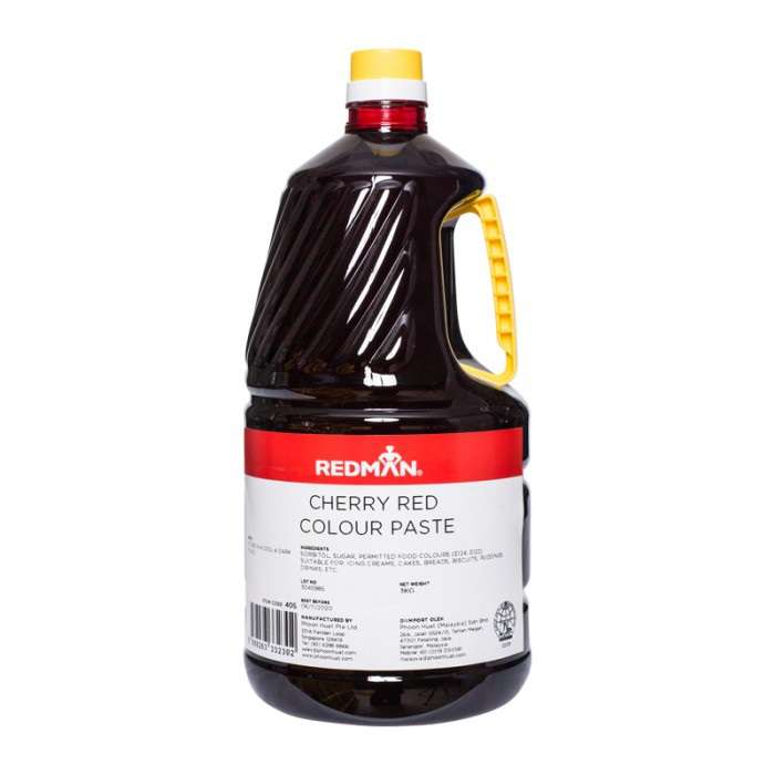 Redman Cherry Red color