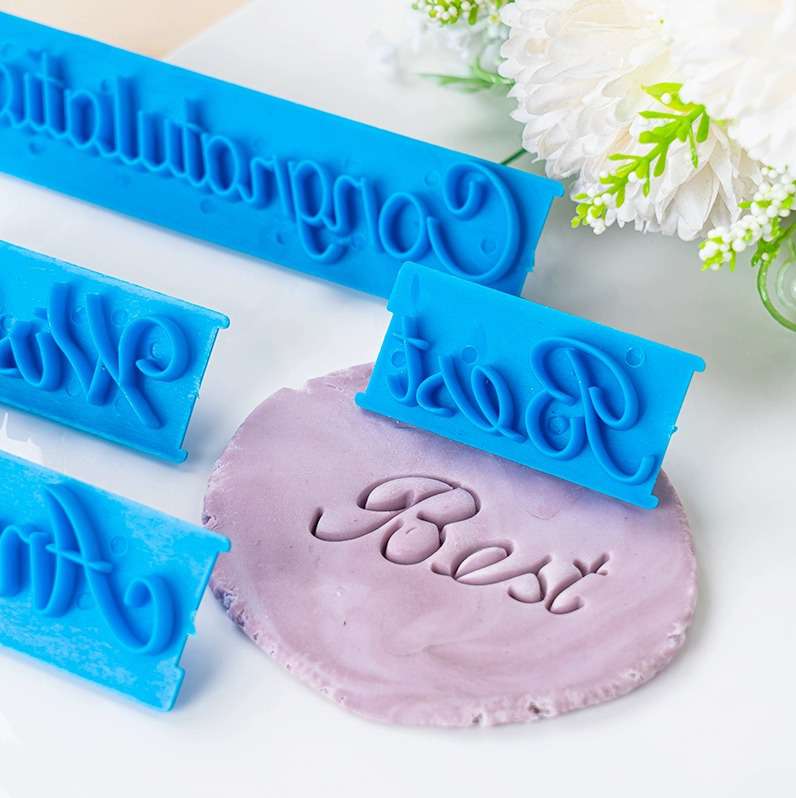Cake handwritten diy art 6p