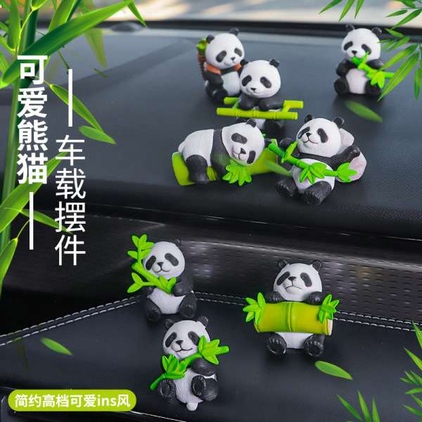 Panda big mini Dashboard Magnet
