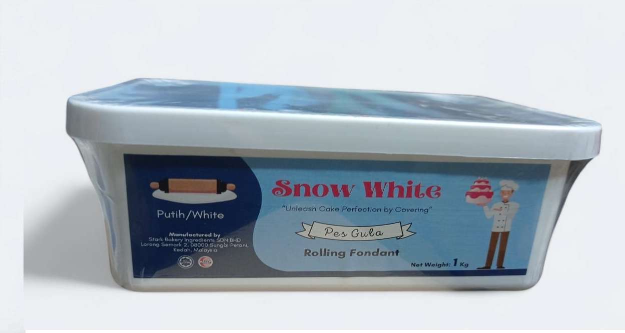 Snow white fondant 1kg
