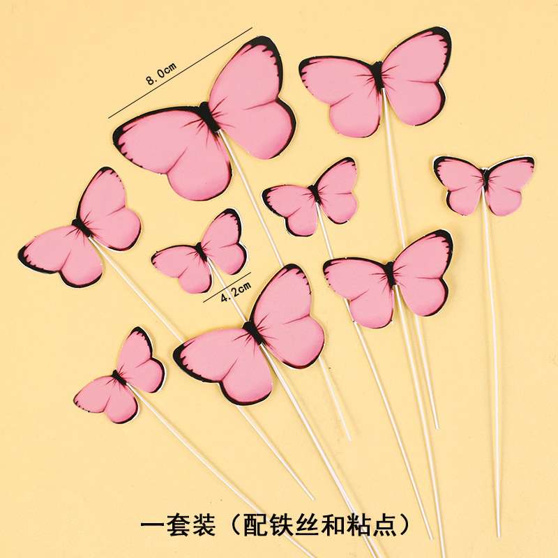 Mix paper butterfly