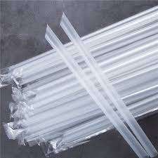Jumbo straw 9inc poly pack 1p