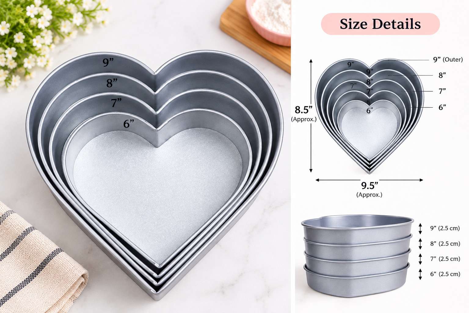 Love Silver Mold 6