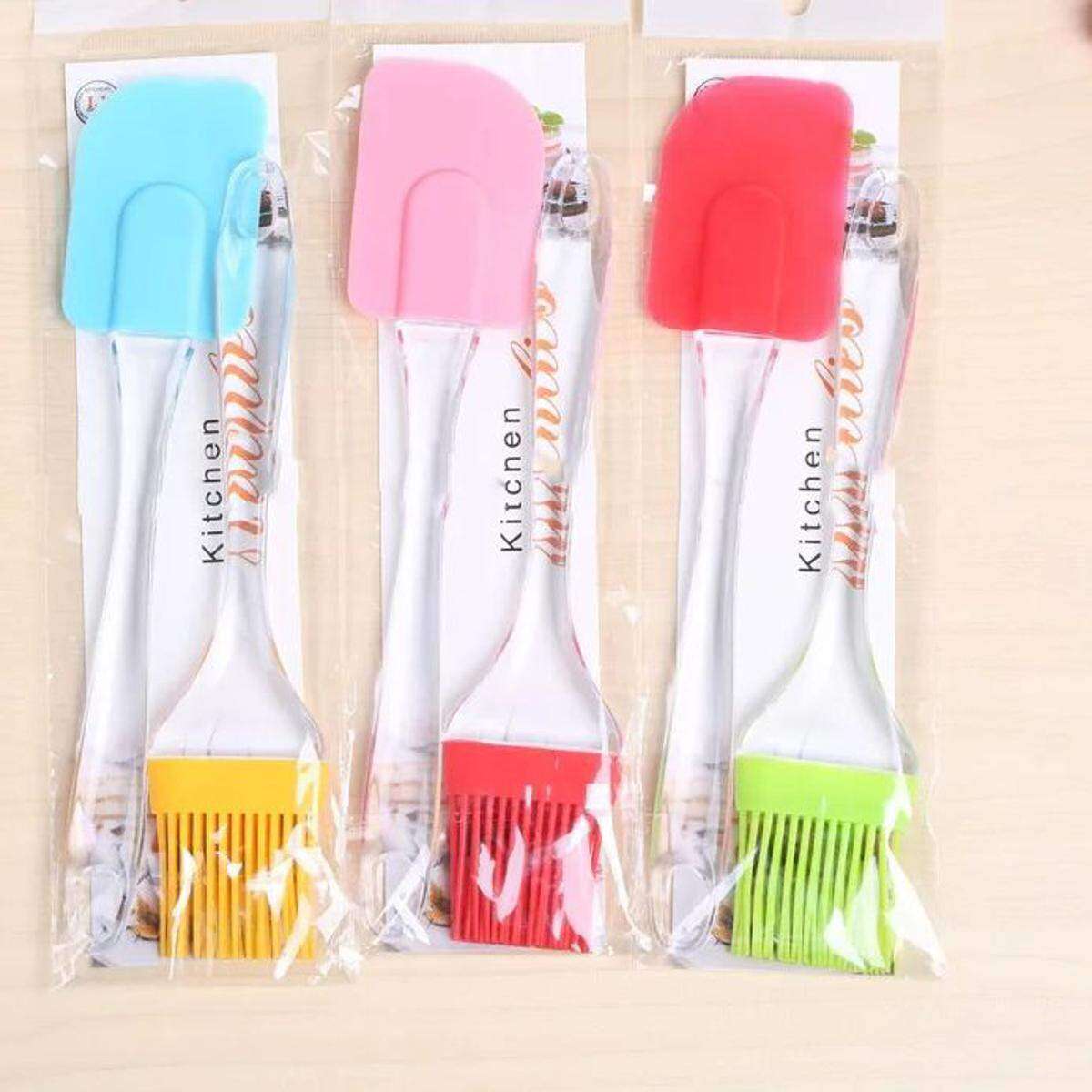 Silicone Brush Set Plastic S