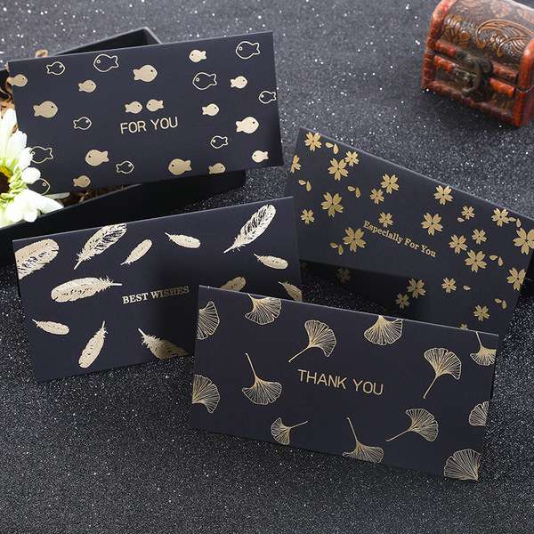 Black gold Day greeting card