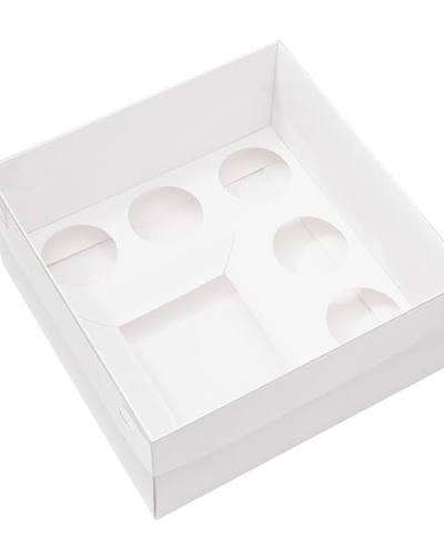 5 hole & mini cup cake box