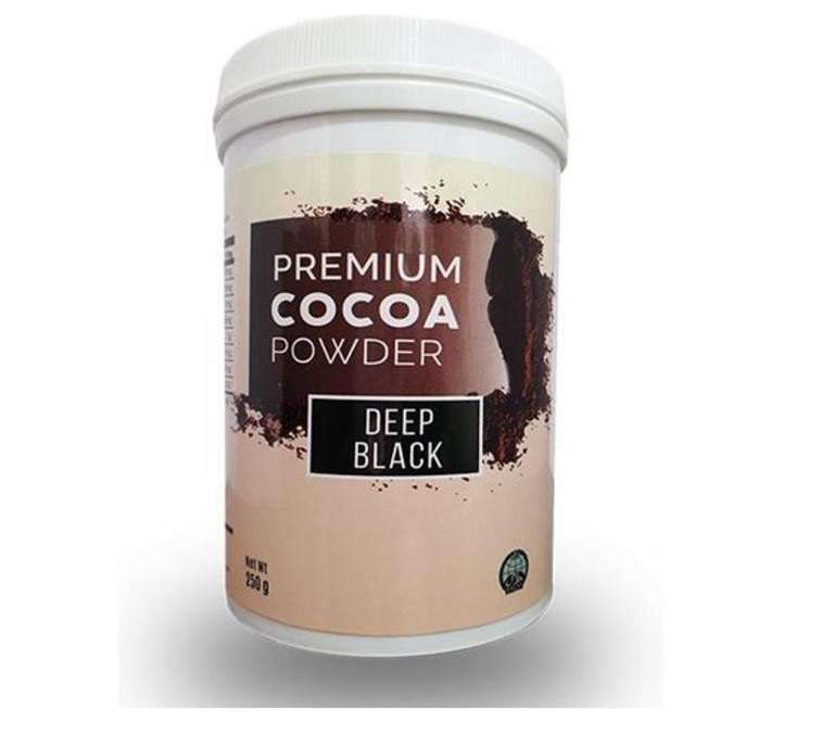 Presto cocoa powder deep black